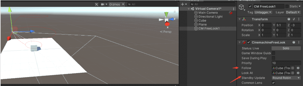 图片[6]-Unity3d Cinemachine篇（三）— FreeLook-琢码斋