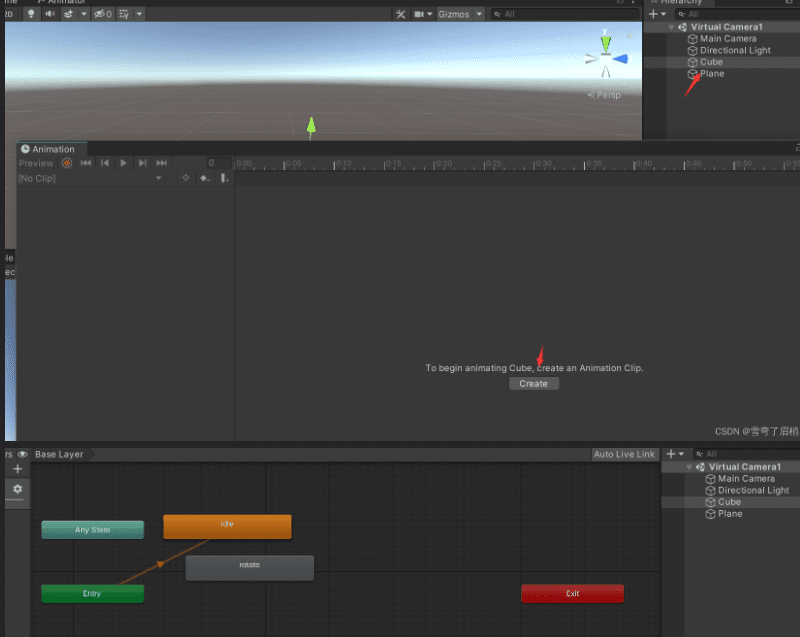 图片[9]-Unity3d Cinemachine篇（四）— StateDrivenCamera-琢码斋