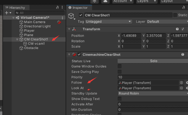 图片[8]-Unity3d Cinemachine篇（五）— ClearShot-琢码斋
