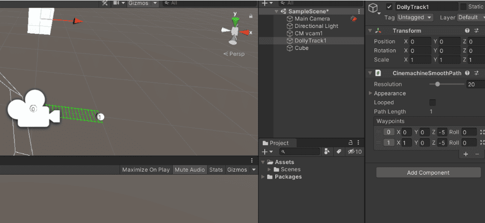图片[8]-Unity3d Cinemachine篇（二）— Dolly CamerawithTrack-琢码斋