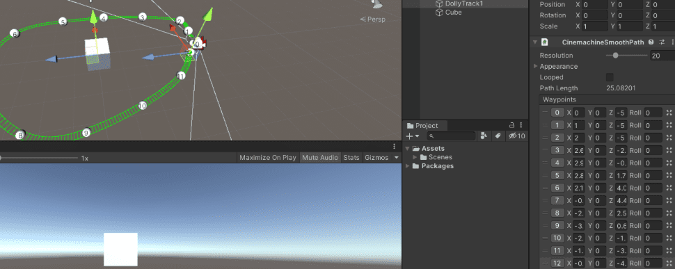 图片[10]-Unity3d Cinemachine篇（二）— Dolly CamerawithTrack-琢码斋