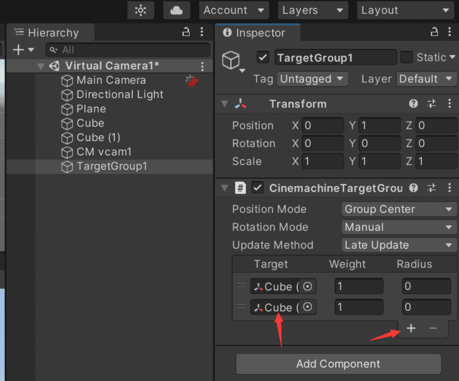图片[3]-Unity3d Cinemachine篇（完）— TargetGroup-琢码斋