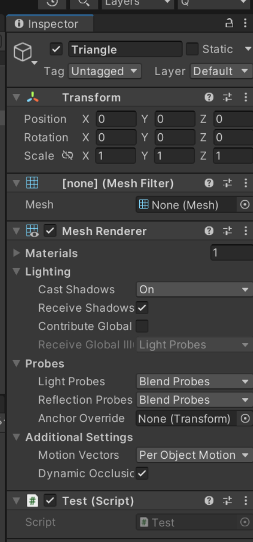 图片[1]-Unity3d Mesh篇（一）— 创建简单三角面-琢码斋